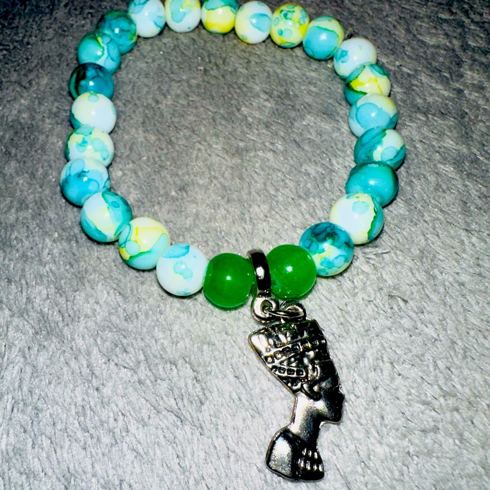 Bracelet with  ancient Egyptian figure